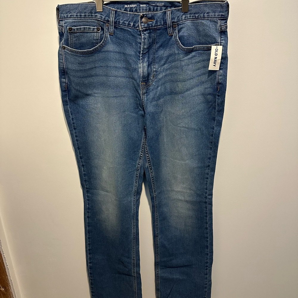 Old Navy Men's Blue Bootcut Jeans